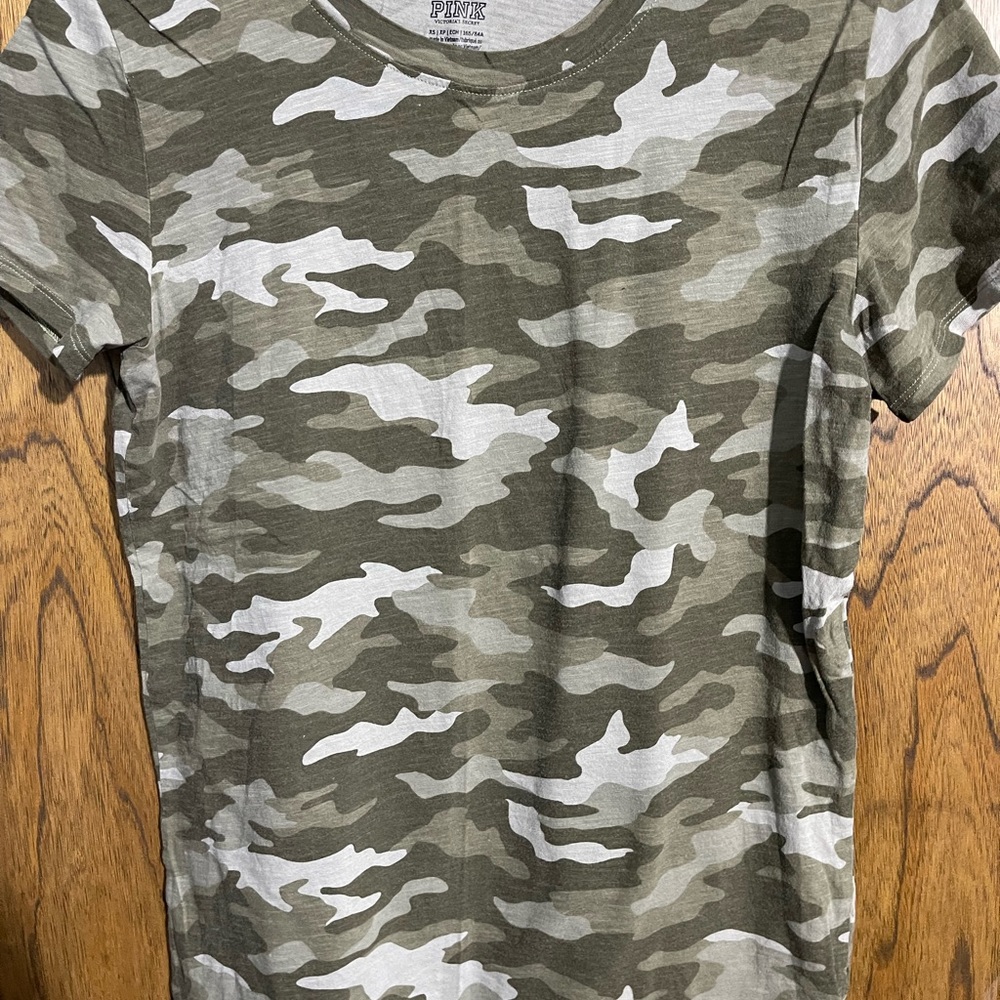 Women’s Pink Brand Camo Shirt
